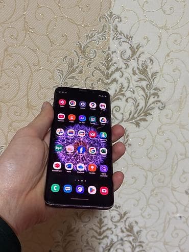 ТВ и видео: Samsung Galaxy S9 Plus, 64 ГБ, цвет - Черный, Две SIM карты — 2