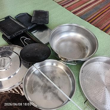 Şəxsi əşyalar: Restorana aid qab qazan Masa,Toster tavalar Hamisi birlikde satolir — 3