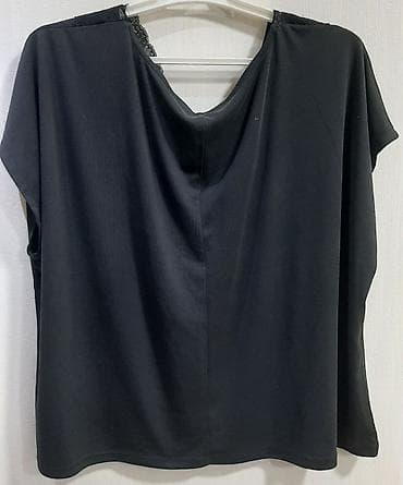4 terabayt harddisk: Vero Moda Curve qara bluz/top - Model: VMBIA SS Lace Top JRS GA BF — 4