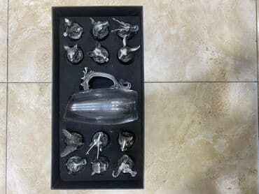 qələm qabı: Rümkalar, rəng - Gümüşü, 12 ədədli dəst — 2