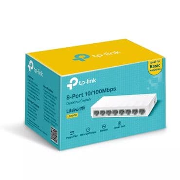 TP-Link TL-SF1008D 📌Ümumi məlumat: Model: TP-Link TL-SF1008D —