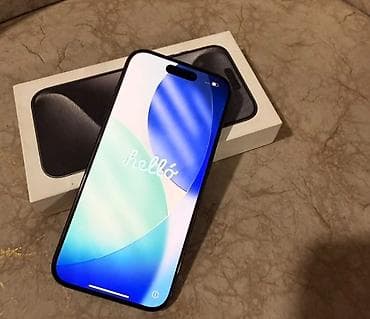 macbook 2 el: IPhone 15 Pro, Black Titanium — 1