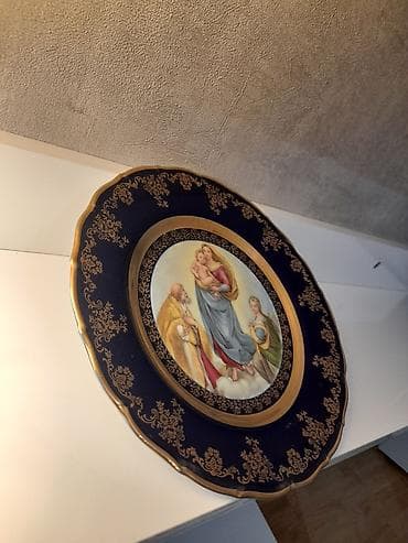 divar ucun sekiller: “Made in Czech Republic” Marka: Bohemia Czech “Original Cobalt” — əl — 2