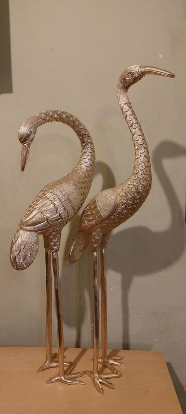 вазы для фруктов и конфет: Avropa istehsali dekor durna guslari, hundurlukleri; 85-95-cm — 1