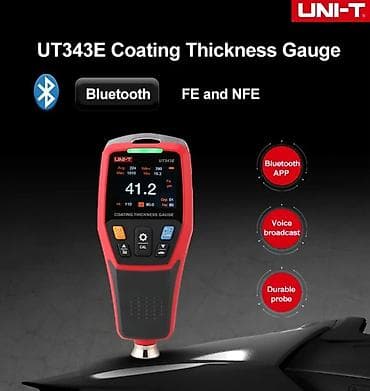 k19 mobile: UNI-T UT343E BOYA QALINLIĞI ÖLÇƏN | COATING THICKNESS GAUGE | FE/NFE | — 2