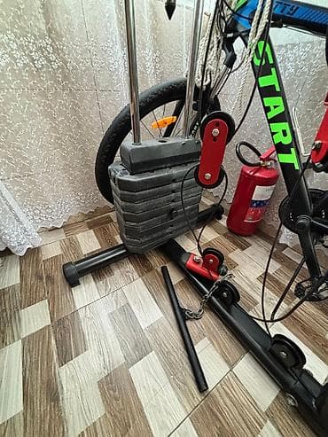 basenili evler: Çoxfunksiyalı trenajor — ev üçün güc və fitnes stansiyası real aliciya — 6