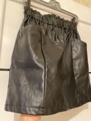 dəridən qadın ətəkləri: Midi Ətək, Dəri, L, XL — 7