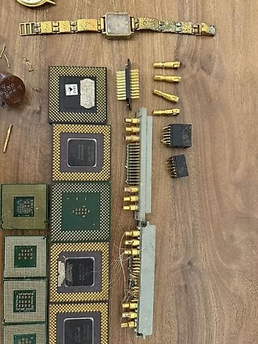 intel core i7: Qızıl və platindir Kolleksiya üçün köhnə elektronika hissələri və — 6