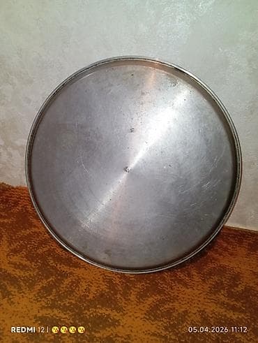 Qədimi miss xəmiraçma/sini qabı - Material: qalın divarlı miss -