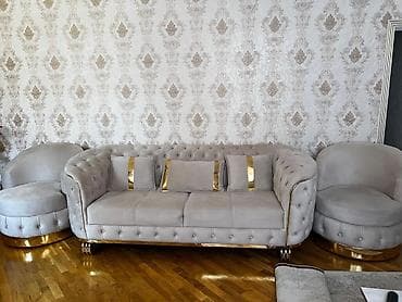 İşlənmiş, Divan, 2 kreslo — 1