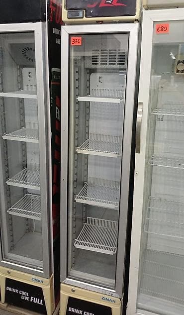 Vitrin tipli içki soyuducusu – ZIMAN brendi - Şüşə qapılı, vitrinli