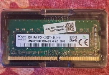 notebook ram: Оперативная память (RAM) Hynix, 8 ГБ, 2400 МГц, DDR4, Для ноутбука, Новый — 2