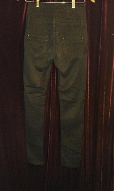 qara cins şalvar: Uzunbel qara şalvar razmer 27 — 2