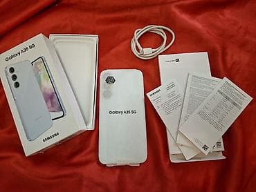 ucuz ev telefonlari: Samsung Galaxy A35, 256 GB, rəng - Mavi, Sənədlərlə — 2