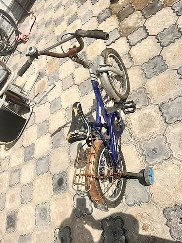 velo 28: Uşaq velosipedi – təlim təkərləri ilə - Ölçü: təxminən 12 düymlük — 2