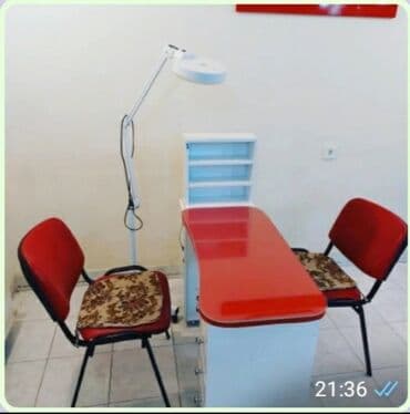 masaüstü lampa: Saş kəsimi üçün masa, Güzgülü — 1