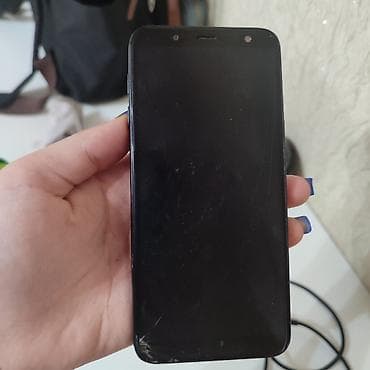 samsung j3 ekranı: Samsung Galaxy J6, 32 GB, rəng - Qara — 1