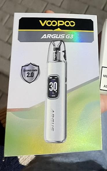 aroma qelyan: VOOPOO ARGUS G3 pod sistemi Xüsusiyyətlər: - Kompakt və yüngül gövdə — 4