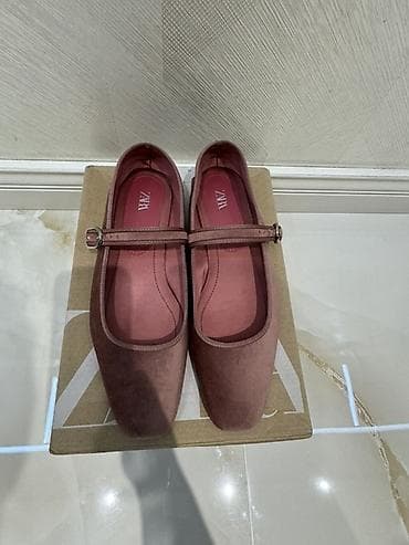 Baletkalar, Zara, Ölçü: 39, rəng - Çəhrayı, İşlənmiş