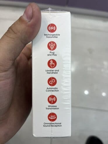 mikrafon qabi: Simsiz (Bluetooth) Mikrofon — 3
