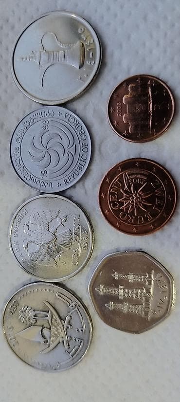 euro top: Məhsul: Xarici sikkələrdən ibarət kiçik kolleksiya Təsvir: - Müxtəlif — 1