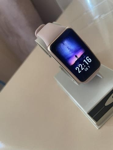 toxuyan: Yeni, Smart qolbaq, Huawei, Bildirişlər, rəng - Çəhrayı — 5