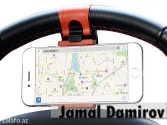 ayağ alti: Sükan üçün telefon tutan. Держатель телефона для руля. Phone holder — 1