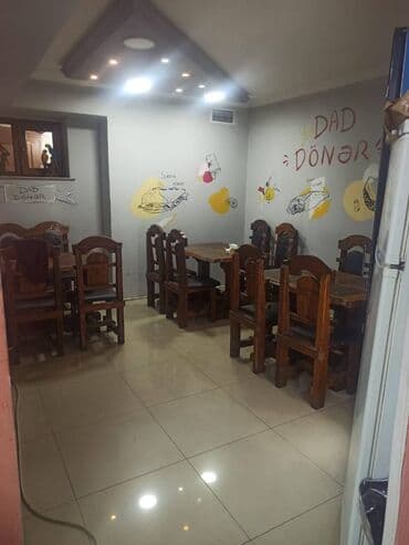 kirayə restoranlar: Dönərxana (4.mkr kruqunda) obyekt icarəyə verilir. Hazırda işlək — 3
