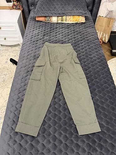 cinsler: Geniş kəsimli düz balaqlı cins şalvar – 2 rəng seçimi - Model — 6