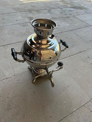 samovar satisi: İşlənmiş Od Samovar, 3 l, Ünvandan götürmə, Ödənişli çatdırılma — 3