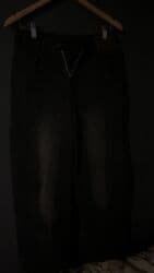 женские джинсы со стразами: Джинсы, M, L, цвет - Голубой — 15