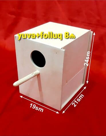 arı yuvası: Popuqay yuvasi Popuqay yuvası Yuva + follug 8 manat Uzunluq - 19sm — 1
