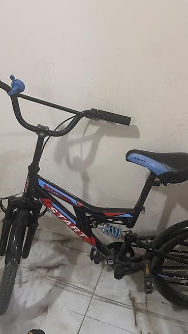 Uşaq/yeniyetmə velosipedi – START markası - Çərçivə: polad, qara