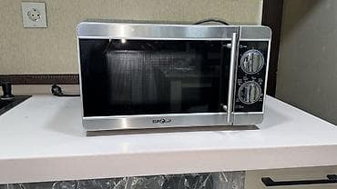Mikrodalğalı soba Eurolux, Ayrıca dayanan, Mikrodalğalar ilə, rəng - Gümüşü