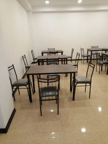 miz ustul: Masa və oturacaqlar dəsti, stol stul. Stollar, stullar, Masalar — 25