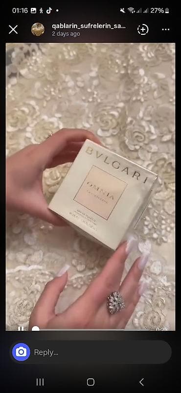 25 il əvvəl Moskvada dutfryden alinib BVLGARI Omnia Crystalline – Eau lalafo.az -da 25 il əvvəl Moskvada dutfryden alinib BVLGARI Omnia Crystalline – Eau