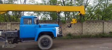 3 kameralı videoregistrator: Kranlı yük maşını – ZIL şassi üzərində quraşdırılmış sarı oxlu — 7