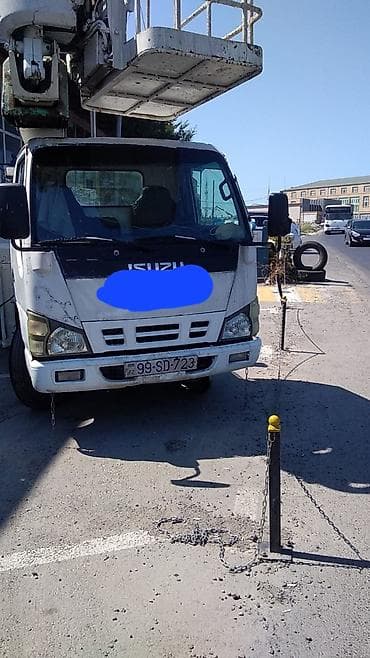 texnikalar: İş üçün səbətli avtokran (səbət tipli qaldırıcı) – ISUZU şassisi — 1