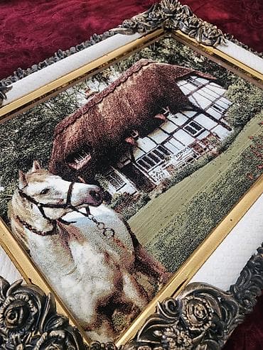 "Xalça şəkil" təzə vəziyyətdədir söküyü, qırığı yoxdur. Ölçü 65x80 cm lalafo.az -da "Xalça şəkil" təzə vəziyyətdədir söküyü, qırığı yoxdur. Ölçü 65x80 cm