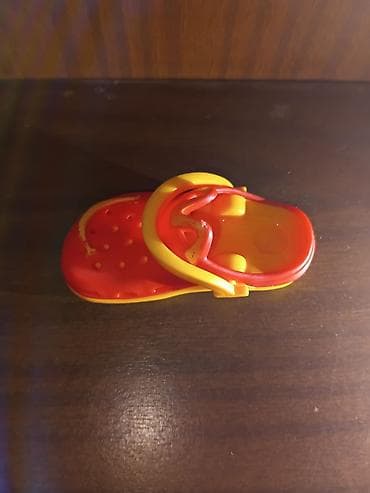 ax ayaqqabı: McDonald's oyuncağı💥 2024 Uşaq üçün plastik oyuncaq sandal - Rəng — 1