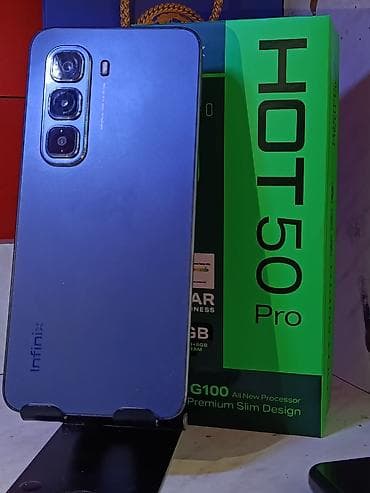 50 azn telfon: Infinix HOT 50 Pro, 256 GB — 2