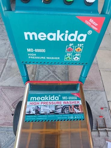 Moyka avadanlığı: Meakida MD-69800 yüksək təzyiqli yuyucu aparat Texniki göstəricilər — 2