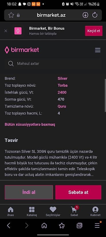 karcher ikinci el: 1 il evvel umicodan 2 sin almisam 1ni qizima 1 ni ozume.indi qizimla — 2