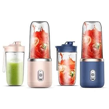 Mini blender Kokteyl aparatı Zaryatka ilə işləyir Batareya 🔋 tutumu