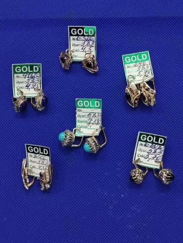 Серьги, Желтое золото, 583 проба, Платная доставка, Доставка в районы