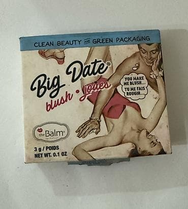 lip balm: TheBalm Big Date Blush – 3 g (0.1 oz) - Brend: theBalm Cosmetics — 1