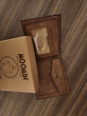 pul qabı satışı: MOOMIN brendli pulqabısı

təzədi,evropada 30 evroda almıșdım — 2