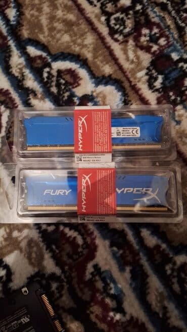 Operativ yaddaş (RAM) HyperX, 16 GB, 1600 Mhz, DDR3, PC üçün, Yeni lalafo.az -da Operativ yaddaş (RAM) HyperX, 16 GB, 1600 Mhz, DDR3, PC üçün, Yeni