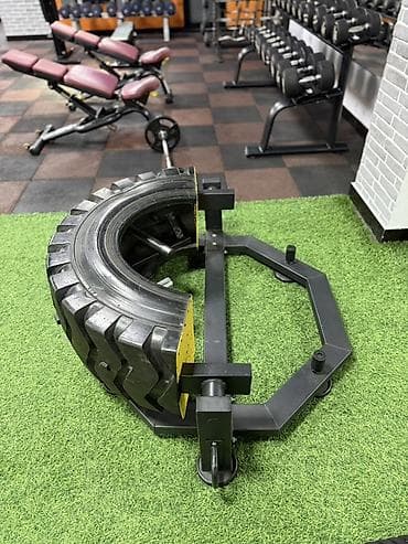 gitara simi: Tire Flip 180 – funksional güc məşqləri üçün peşəkar trenajor - — 2