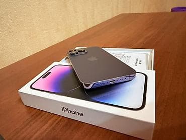 IPhone 14 Pro Max, 256 GB, Deep Purple, Sənədlərlə